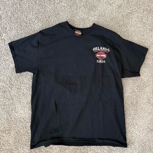 Harley Davidson Men's Black T-shirt